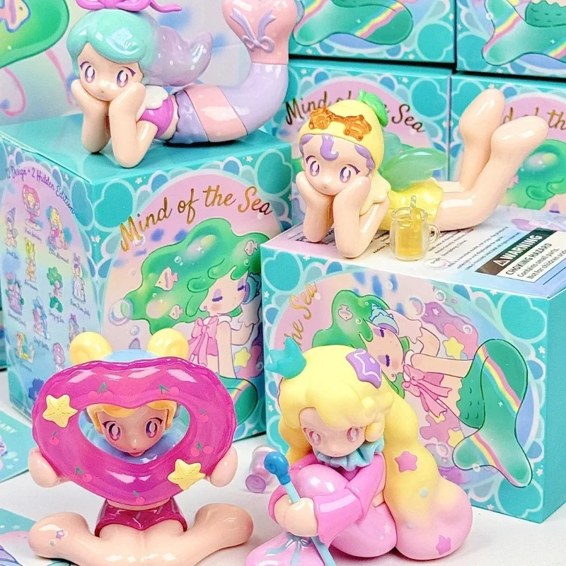 Фото Aamy серия «море мечт» глухая коробка Kawaii фигурка единорога загадочная коробка сюрпризов ручная работа модная Милая искусственная кукла в подарок №1