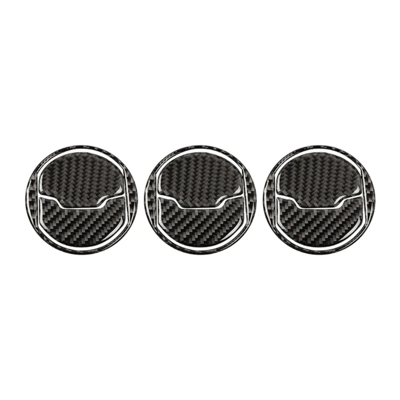

Air Conditioner Cover Specific for Car Interior Trim Styling Accessories Set of 9 Carbon Fiber Air Conditioner Decor