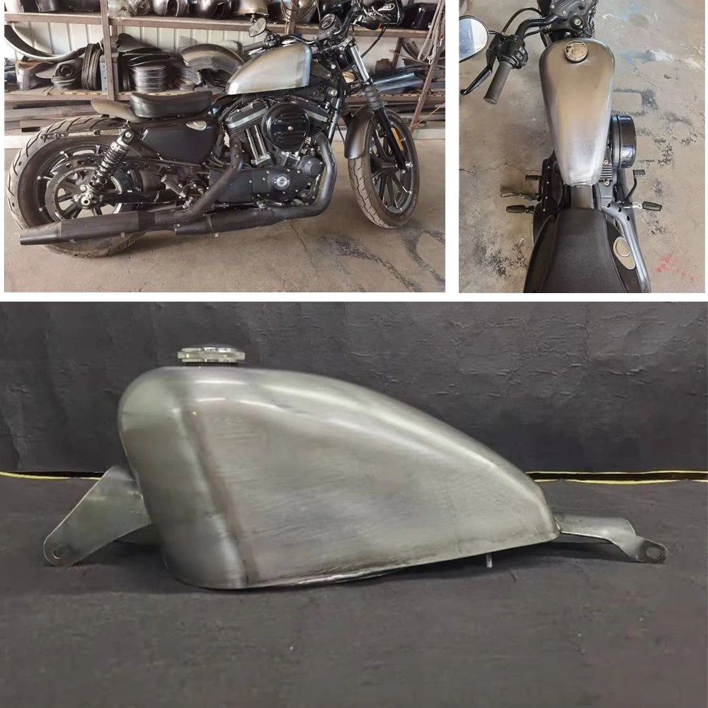 

8L Modified Petrol Gas Fuel Tank For Harley Davidson SPORT STERC 883N 1200C 2006-2020 Motorcycle Handmade Motorbike Gasoline Can