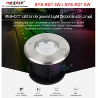 miboxer 5w9w rgbcct led underground light dc 24v subordinate lamp waterproof outdoor light appwifivoice sys rd1 sys rd2