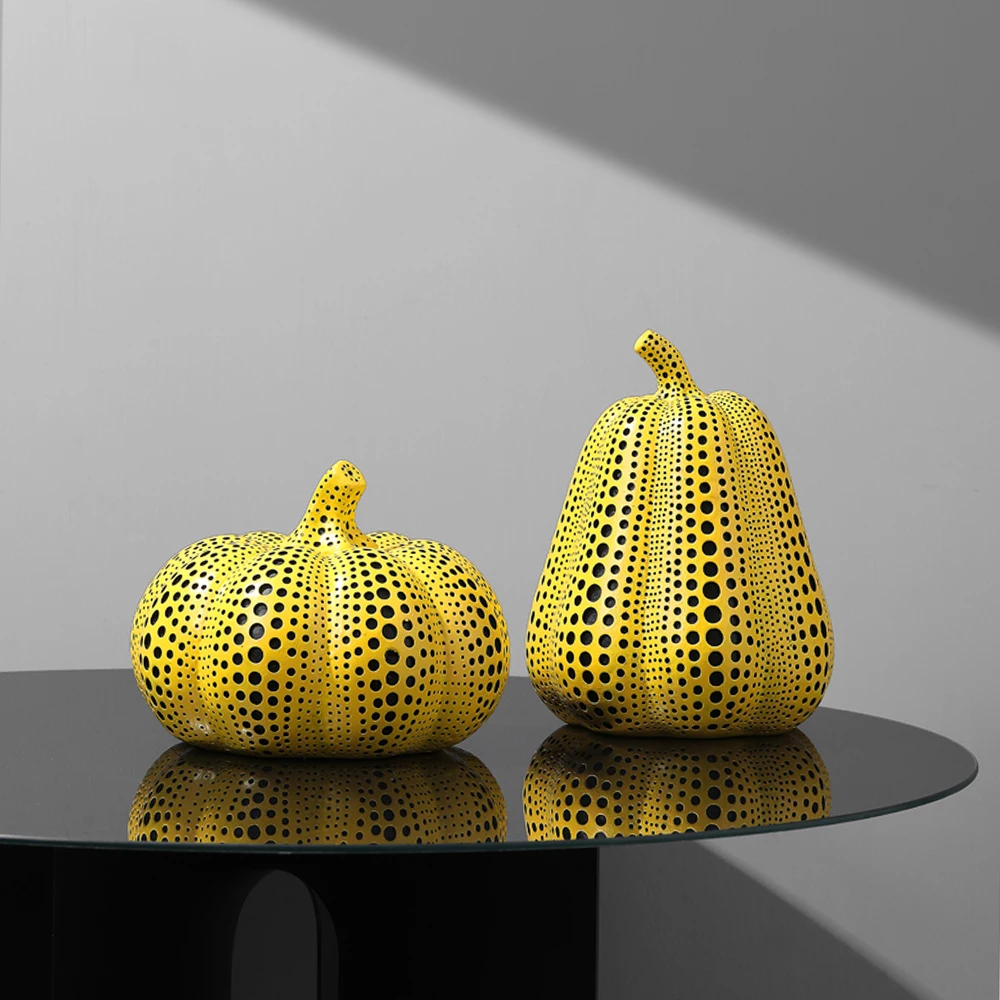 

Home Decoration Accessories Living Room Decoration Pumpkin Sculpture Art Statue Christmas Decorations Desk Decoration Figurine