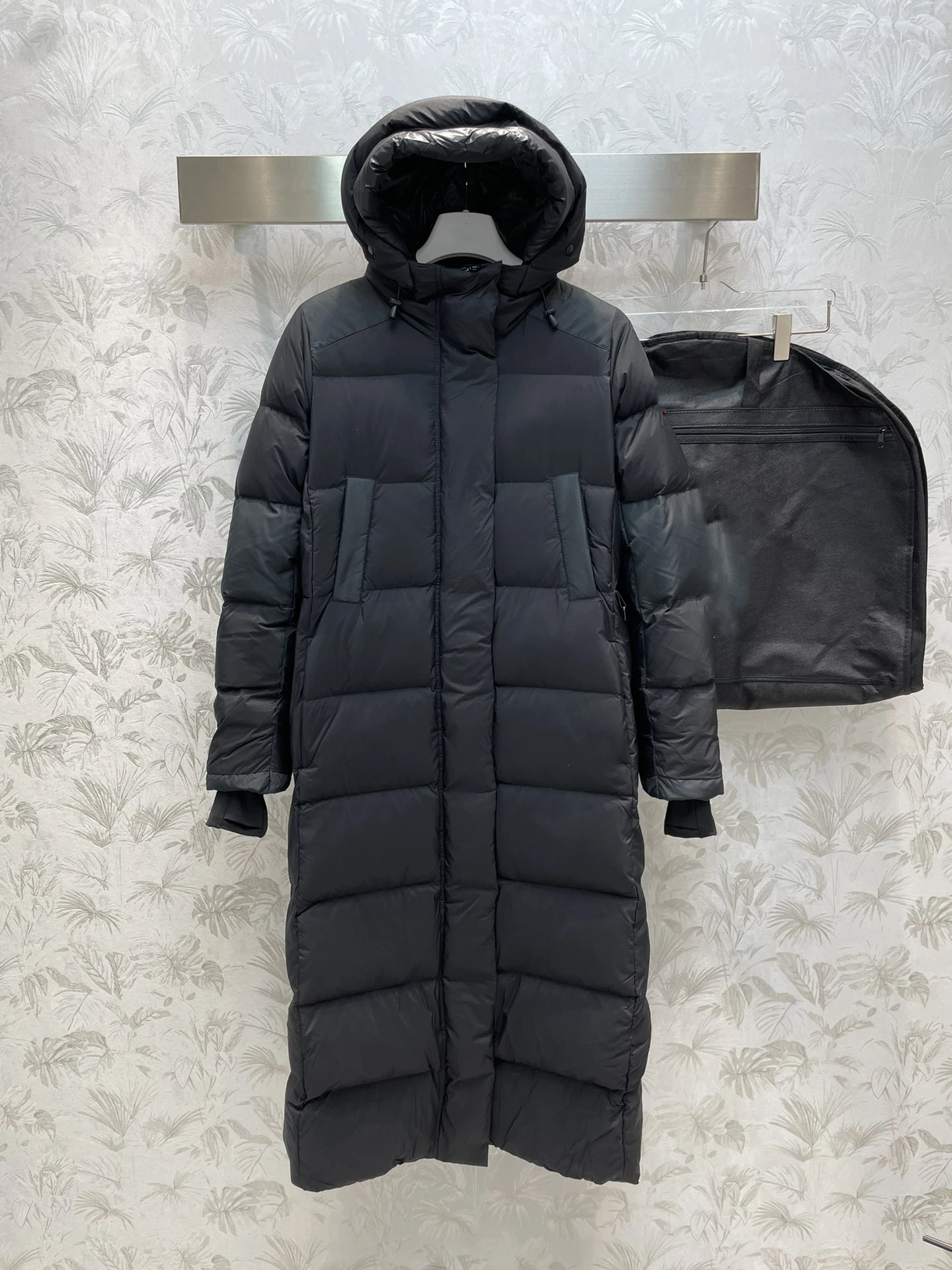 Новинка 2022 женская удлиненная куртка на гусином пуху