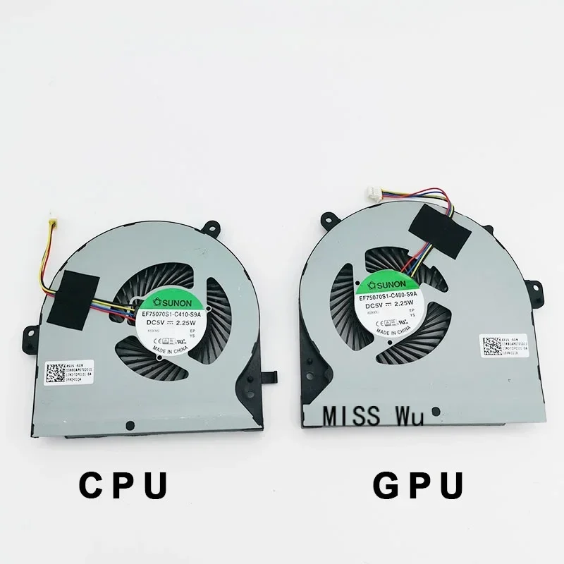 Новый охлаждающий вентилятор для процессора и графического ноутбука ASUS STRIX GL502VVT