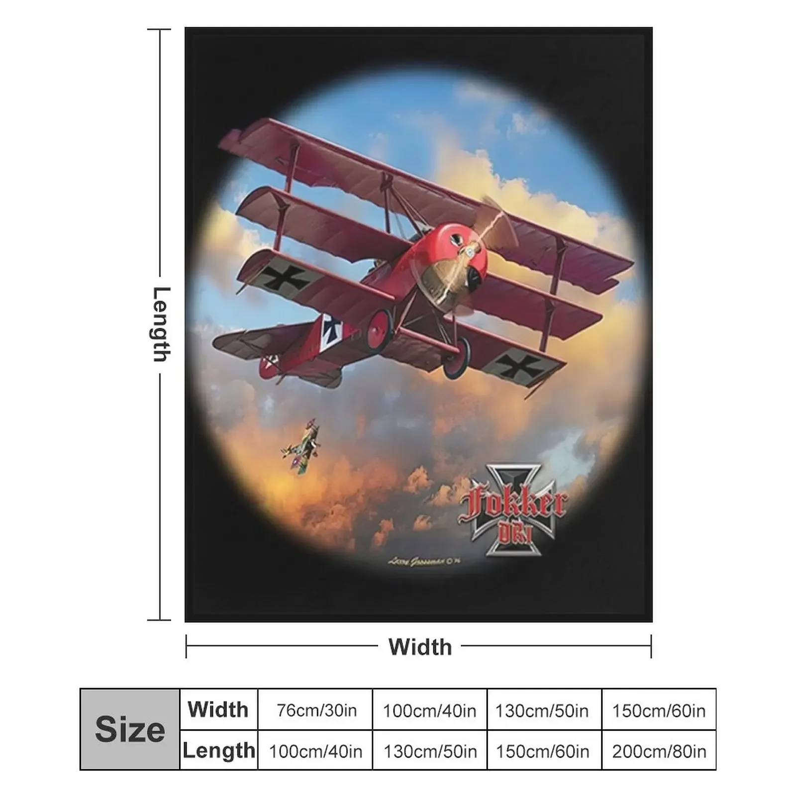 Одеяло RED BARON TRIPLANE термоодеяла для кемпинга