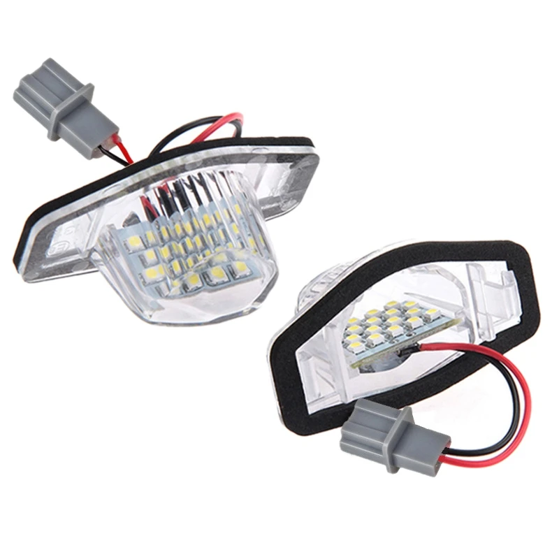

8X Error Free LED License Plate Light Lamp For Honda Crv Fit Jazz Crosstour Odyssey