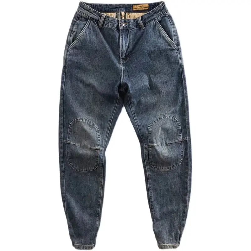 

Simple, Youthful, Popular, Winter New Men's Fashion, Artistic And Versatile Pants, Casual Jeans, Lazy And Trendy Temperament