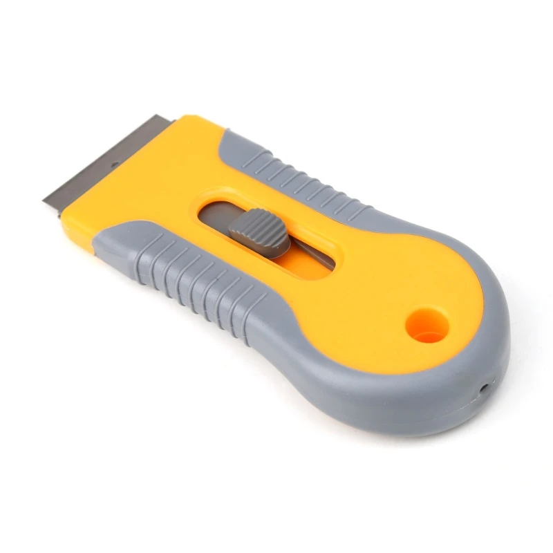 

Plastic Handle Razor Scraper Ceramic Glass Oven Window Tinting Tool 1.57" Blade