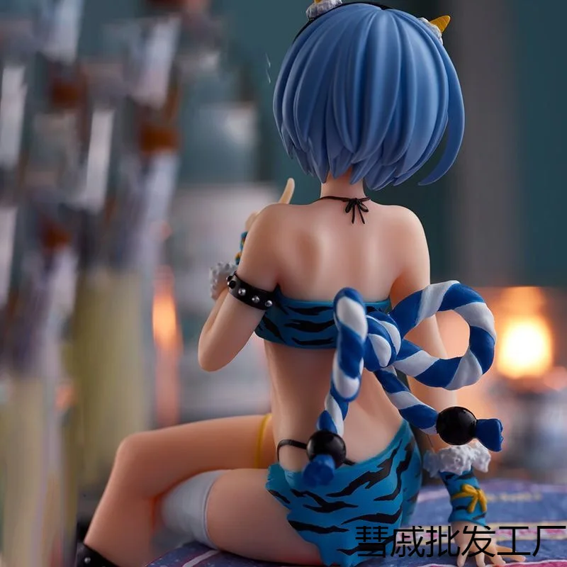 Фото Re:Zero Rem & Ram Oni Костюмная пробка для лапши — Коллекционная аниме-фигурка, украшение для настольного/ПК и идеальный подарок для фанатов №4