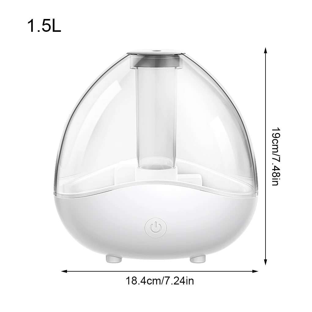

Ультразвуковой увлажнитель для офиса, спальни, 1,5 л