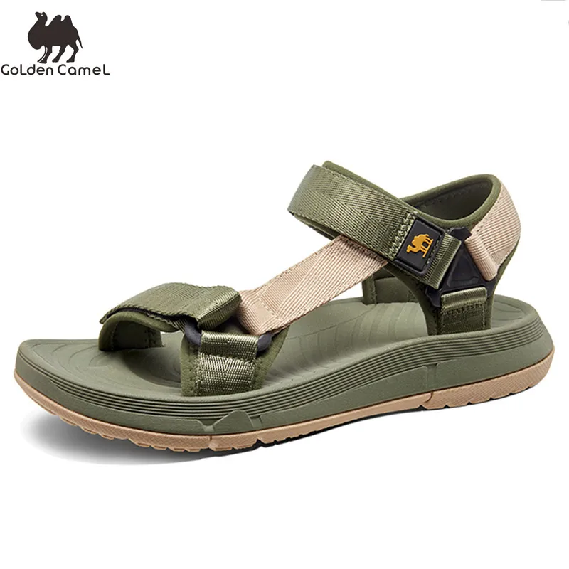 

Golden Camel Men Shoes Outdoor Comfortable Men Sandals Summer Lightweight Flip Flops Beach Shoes for Men Slipper Free Shipping
