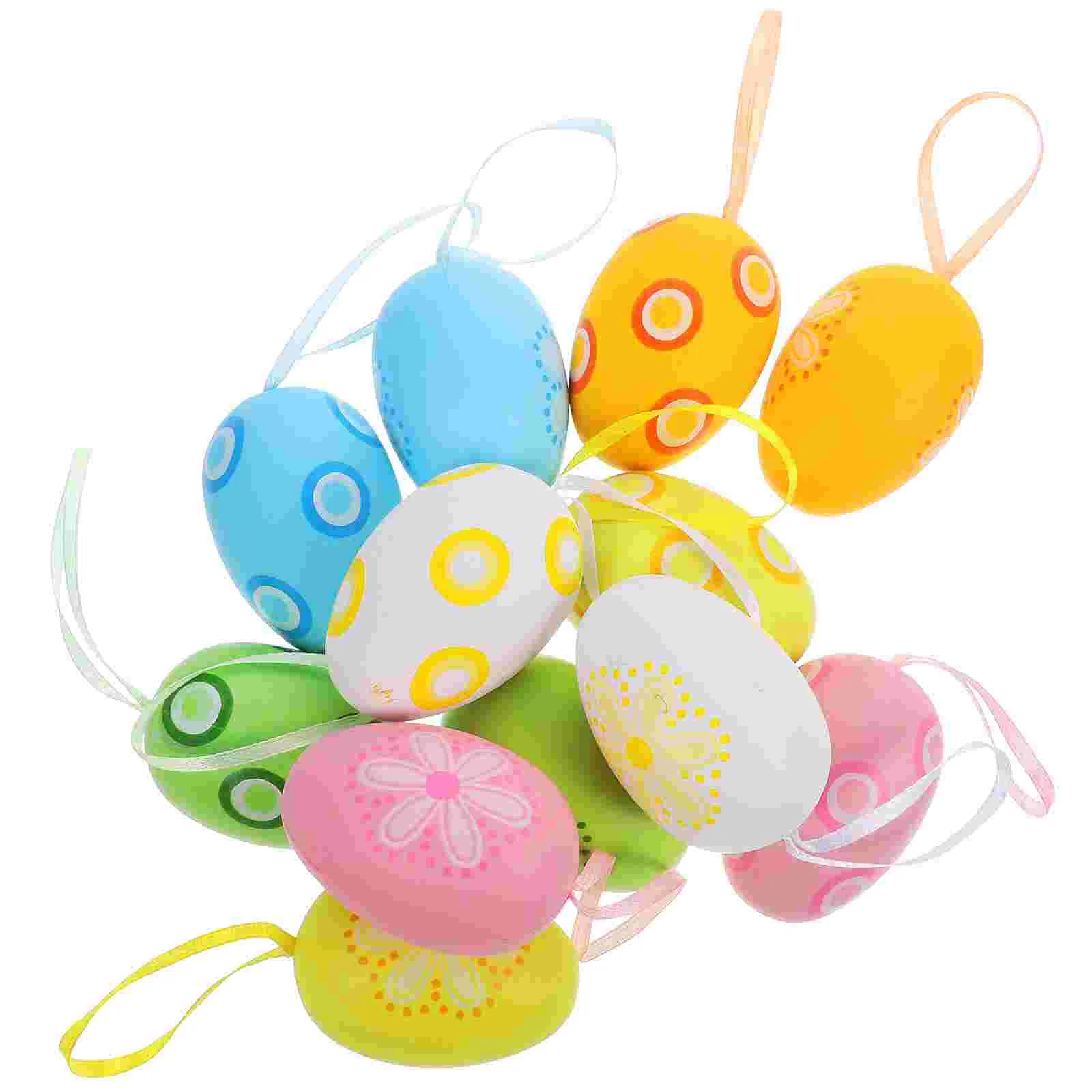 

Easter Hanging Decorations Egg Ornaments Festival Pendant Scene Prop