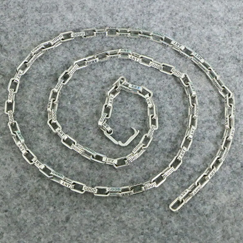 Европейское и американское ожерелье из стерлингового серебра S925