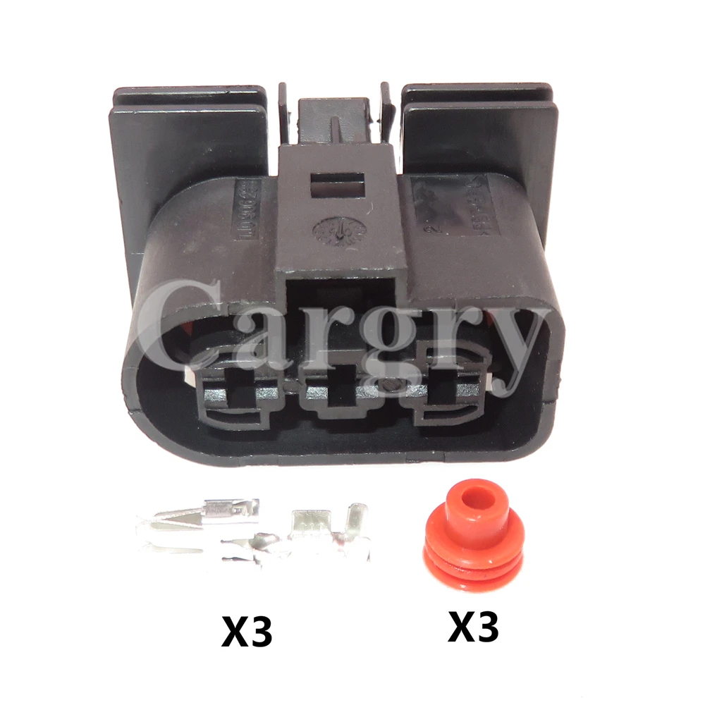 

1 комплект 3P 1J0906443 1J0 906 443 1J0 906 233 1J0906233 Автомобильный электронный вентилятор, кабельная розетка, автомобильный радиатор, пластиковый корпус, вилка для VW