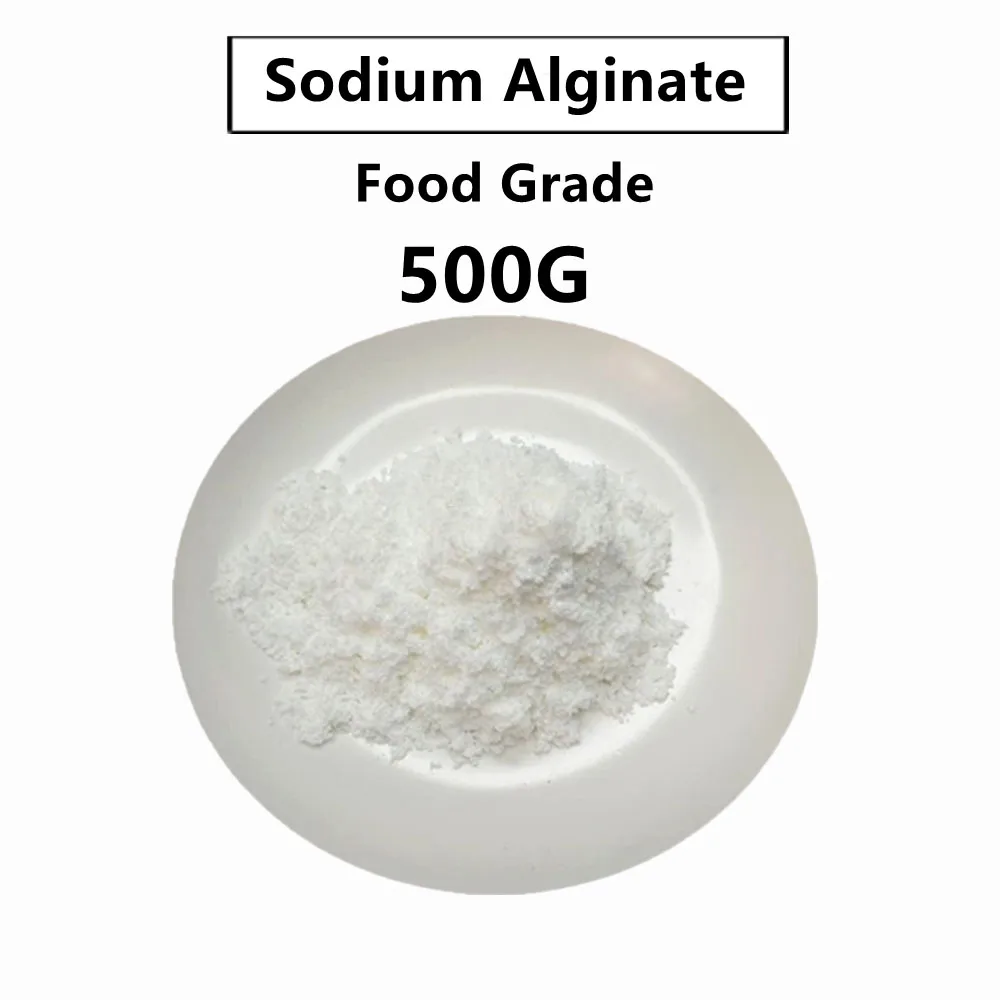 

Bulk E401 Seaweed Extract, 500G, Food Additive, Sodium Alginate, Food Grade