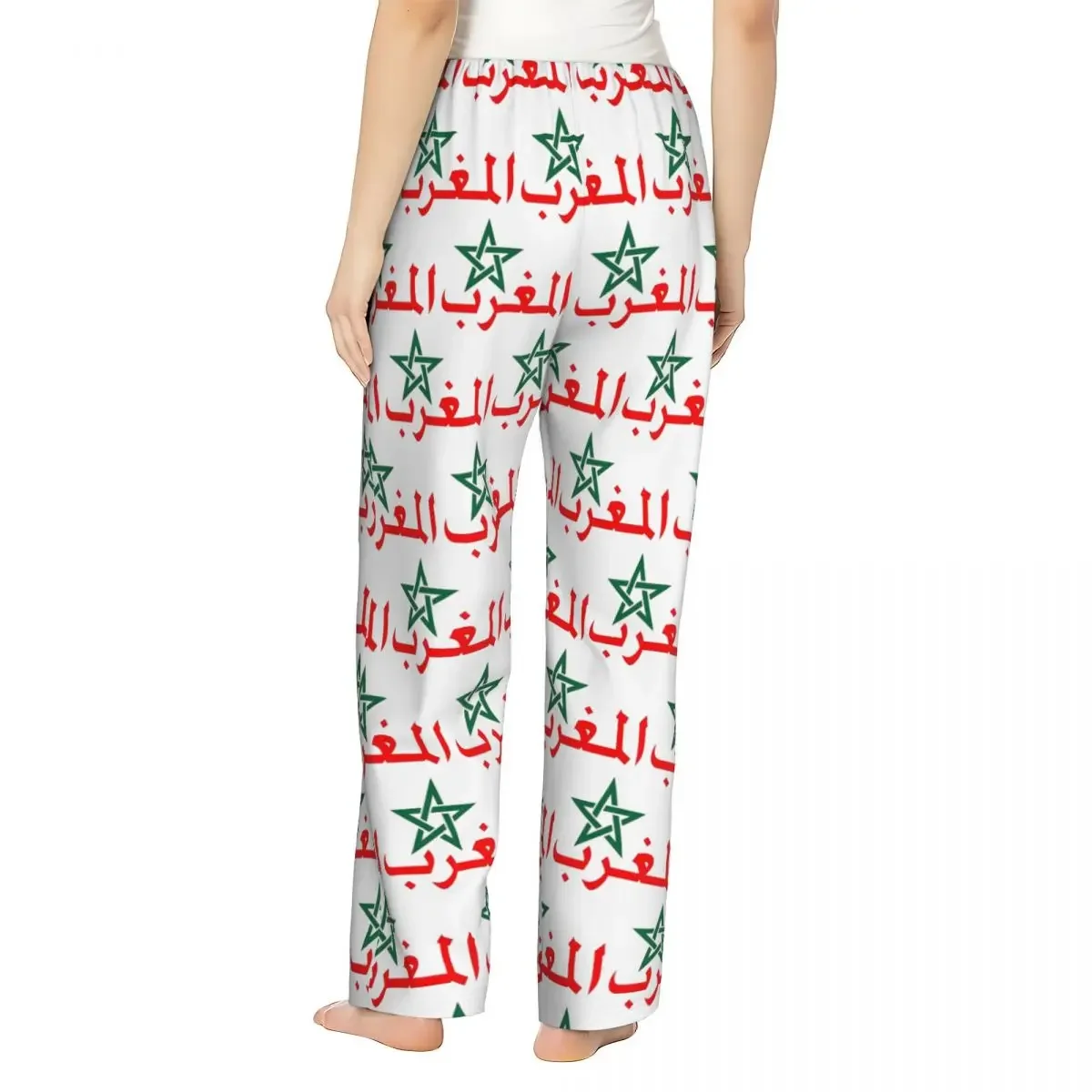 Фото Женские пижамные брюки Custom Morocco Maroc для дома и сна с карманами №2