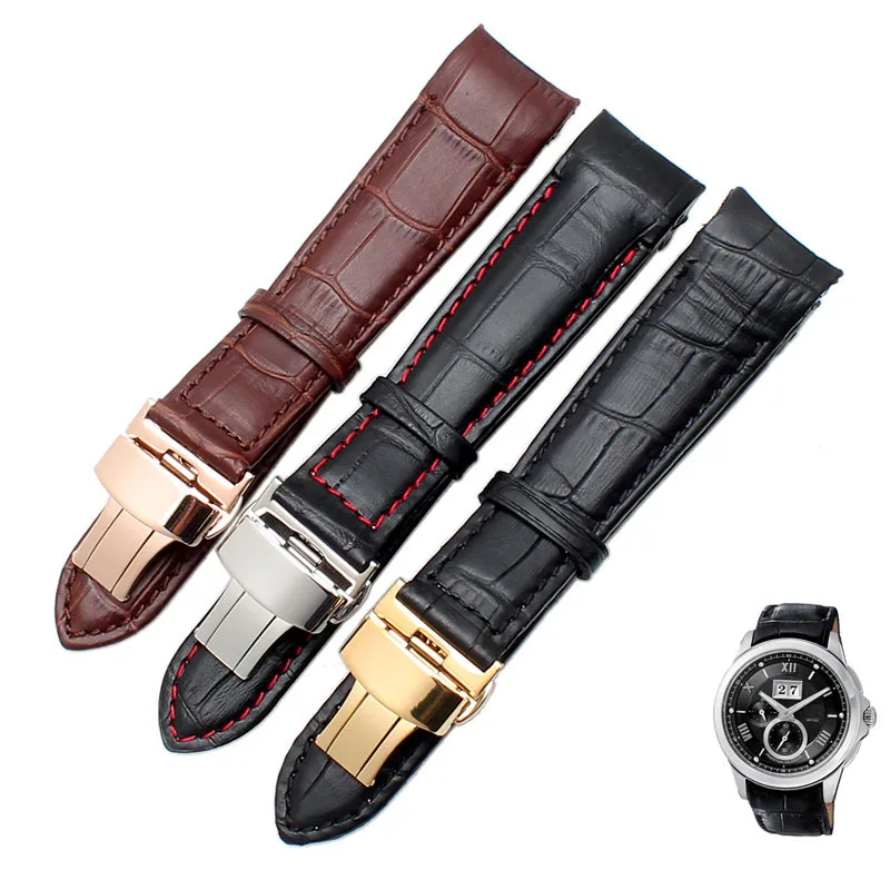 

Genuine Leather Watch Strap for BL9002-37 05A BT0001-12E 01A Brand Watch Band Butterfly Buckle Watchband Accessories 20 21 22mm