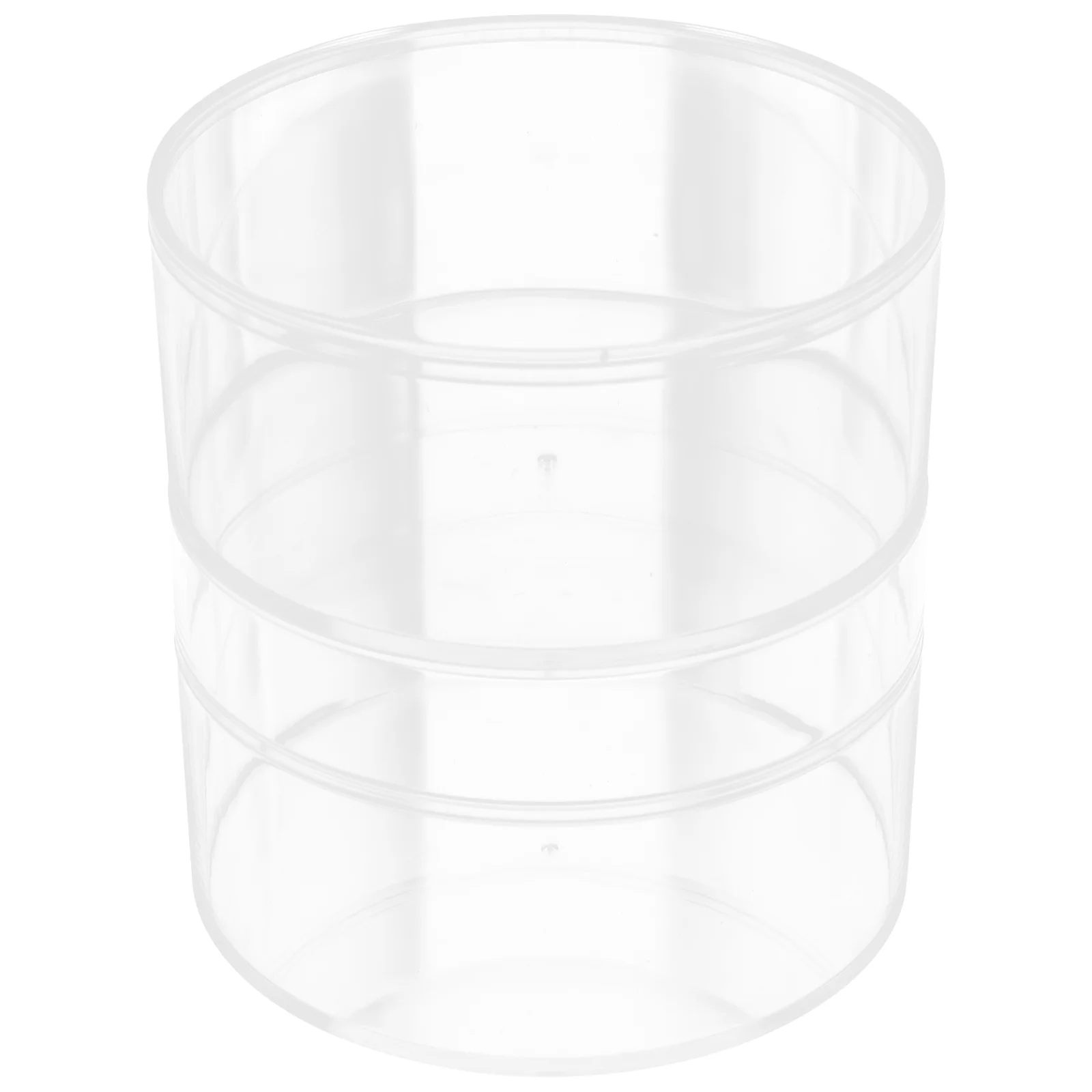 

Box Round Storage Gift Boxes Clear Acrylic Jewelry Circle Plastic Hat Flower Bead Present Favor Candy Container Organizer