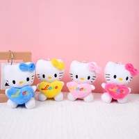 anime sanrio hello kitty kawaii cartoon star plush toys backpack decor keychain doll stuffed toys girls holiday gifts
