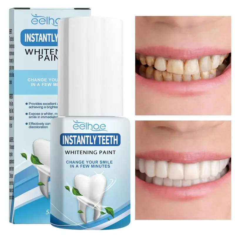 

Отбеливающая краска для зубов, средство для ухода за зубами, 5 мл