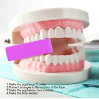 2 pairs silicone teeth orthodontics chew correction retainer bite orthodontic braces for teeth dentist materials dental tools