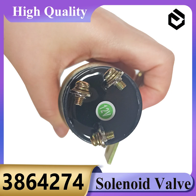 3864274 Электромагнитный запорный клапан топливного насоса 12 В Для деталей