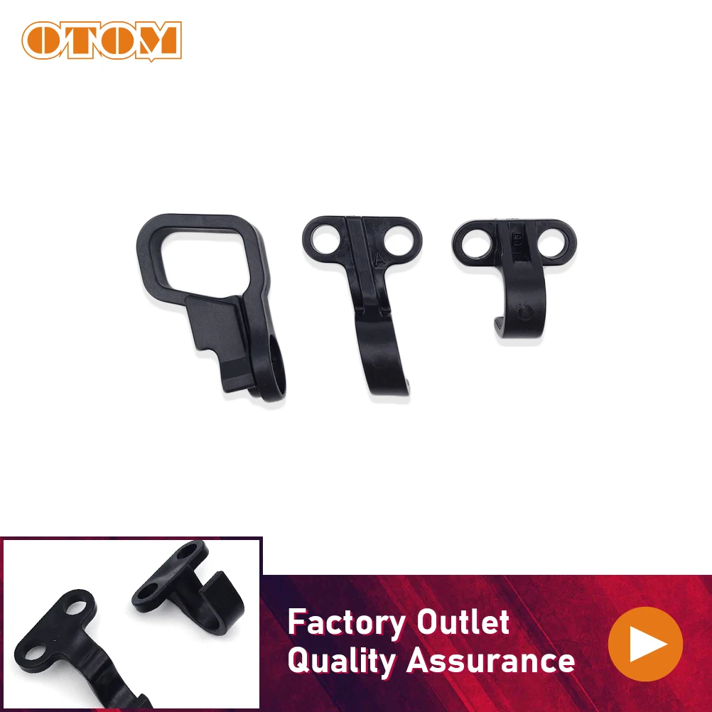 

OTOM мотоциклетный передний и задний тормозной шланг держатель направляющая велосипедная масляная трубка фиксированный зажим для YAMAHA YZ250F YZ450F YZ450FX WR250F YZ