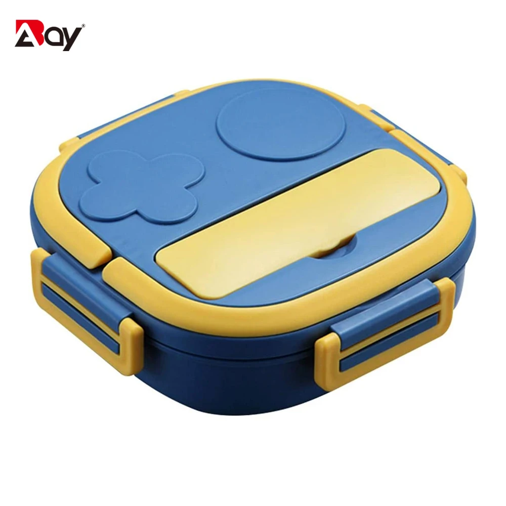 

Bento Lunch Box Multi Grids Stainless Steel Lunch Box with Leakproof Lid Portable Durable Food Container for Kid Adult Camping