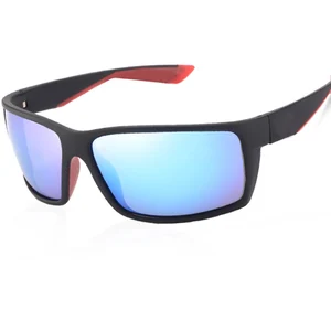 Reefton Square Sunglasses Men Classic Mirror Driving Sun Glasses for Men Male UV400 Fishing Sport Go in Pakistan
