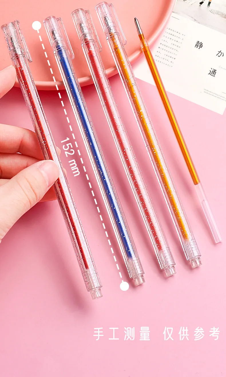 

Цветная блестящая гелевая ручка, светящийся яркий кристалл, зыбучий песок, серебряный цвет, обесцвечивающая ручка, специальная перламутровая метка