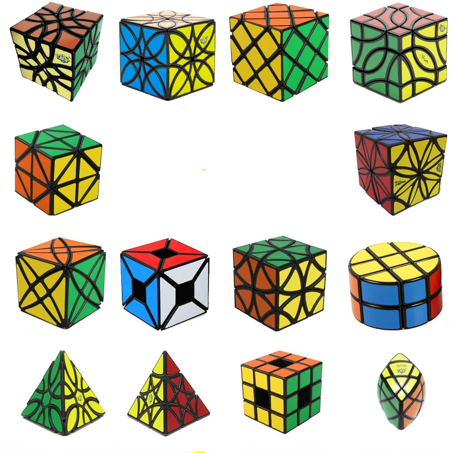 

LANLAN Strange-shape Windmill Magic Cube Puzzle Educational Antistress Cubo Magico Cube Toys for Adult Kids Collection Gift