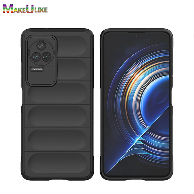 

Silicone Case for Redmi K50 K40 Pro Gaming Case Shockproof Flexible Rubber Cover for Xiaomi Redmi K40S K50 K50Pro K40Pro Case