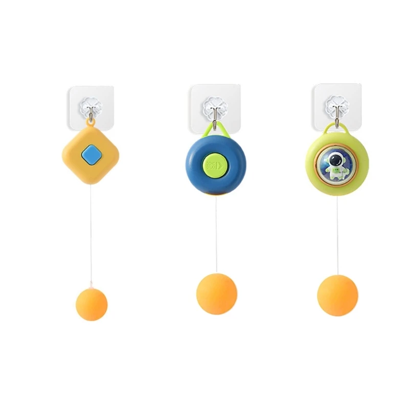 

E56C Retractable Cute Cats Teaser and Exercise Toy for Cats to Exercise Ping-pong