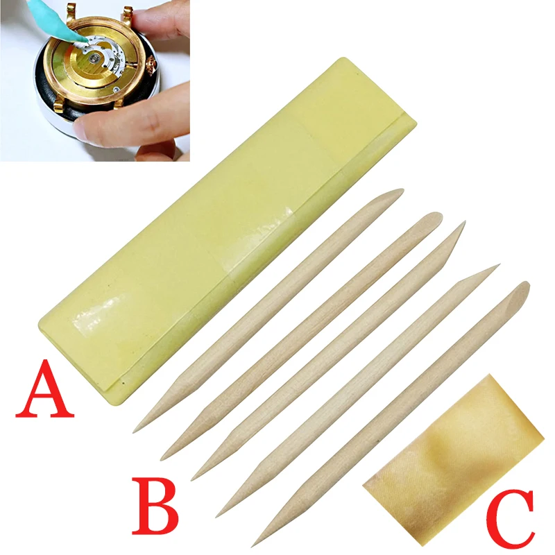 

3PCS Professional Watch Parts Movement Cleaning Clay Watch Repairing Tool for Watchmakers Watch Repair Tools Accessory