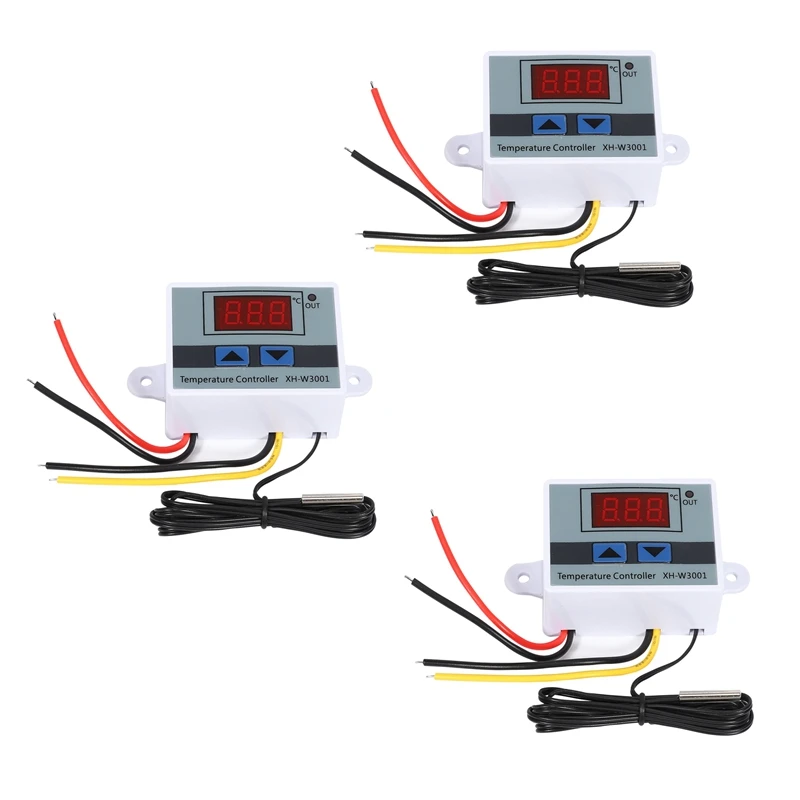 

Hot YO-3X 220V Digital LED Temperature Controller Thermostat Control Switch
