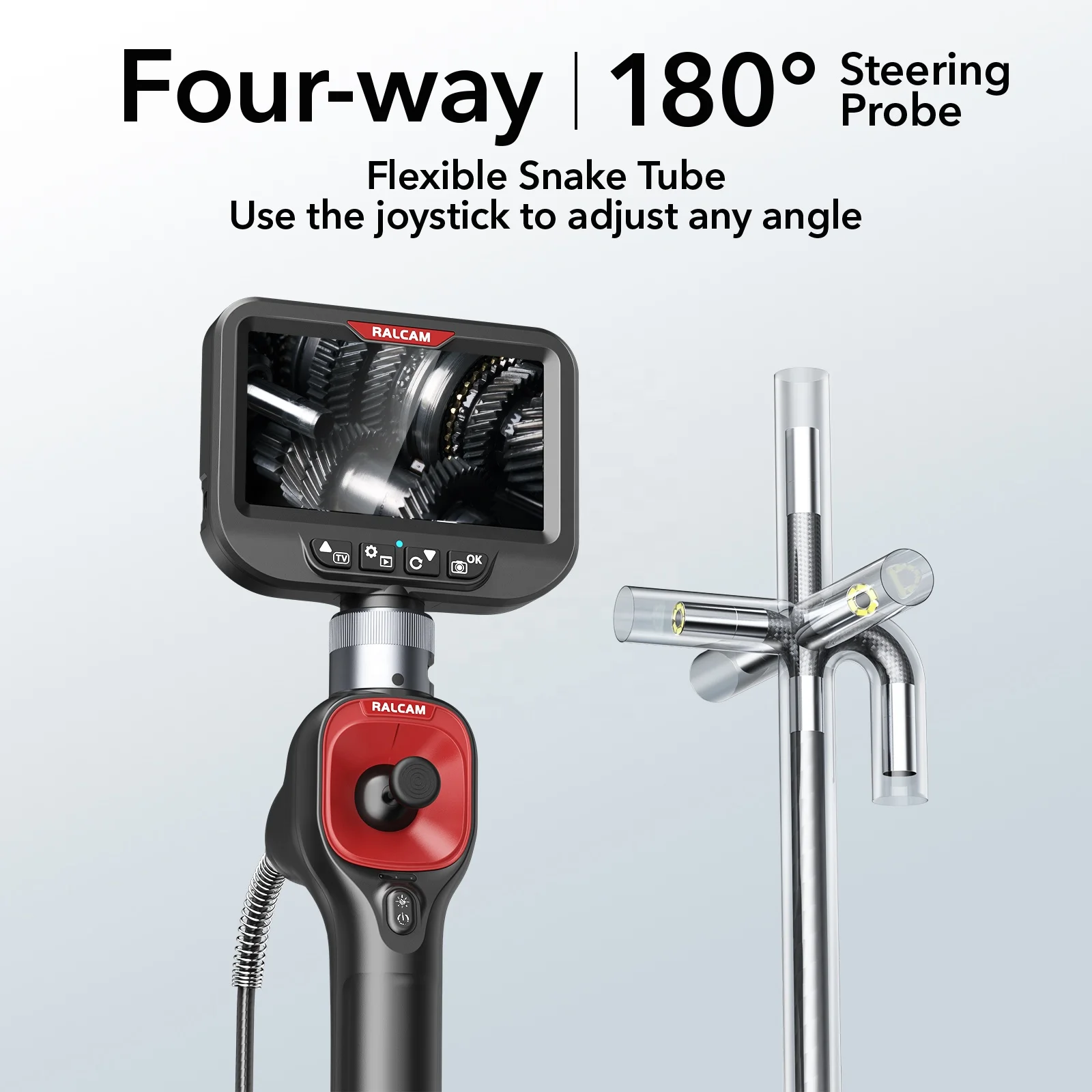 2MP HD1080P 6 2 мм Micro HD бороскоп шарнирный 4-сторонний 360-градусный камеры эндоскоп