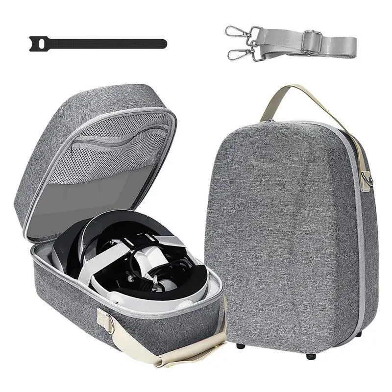 

VR Accessories For PS VR2 VR Headset Travel Carryingzipper Case For PS VR2 Protective Bag Hard EVA Portable Storage Handbag