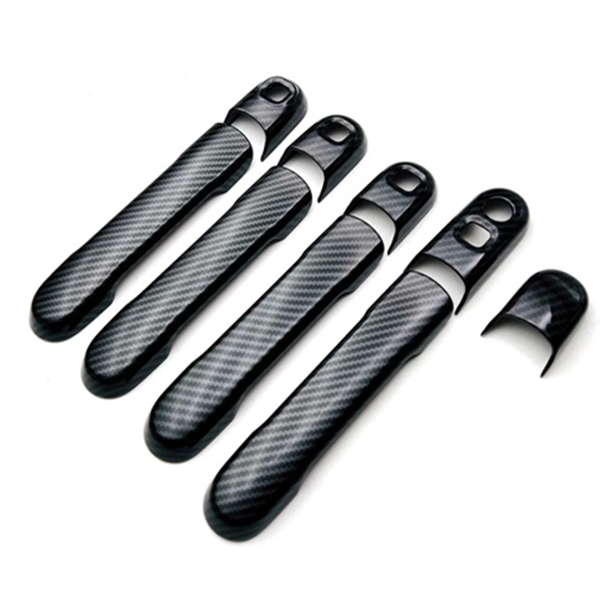 

For Suzuki Solio Bandit 2021 2022 Car Chrome Door Handle Cover Trim Decorative Sticker Exterior Accessories,B