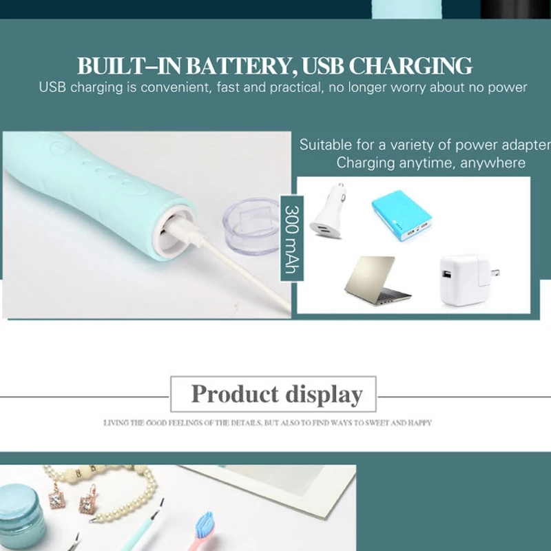 

Electric Scaler Calculus Remover Whitening Teeth Instrument Flushing Device