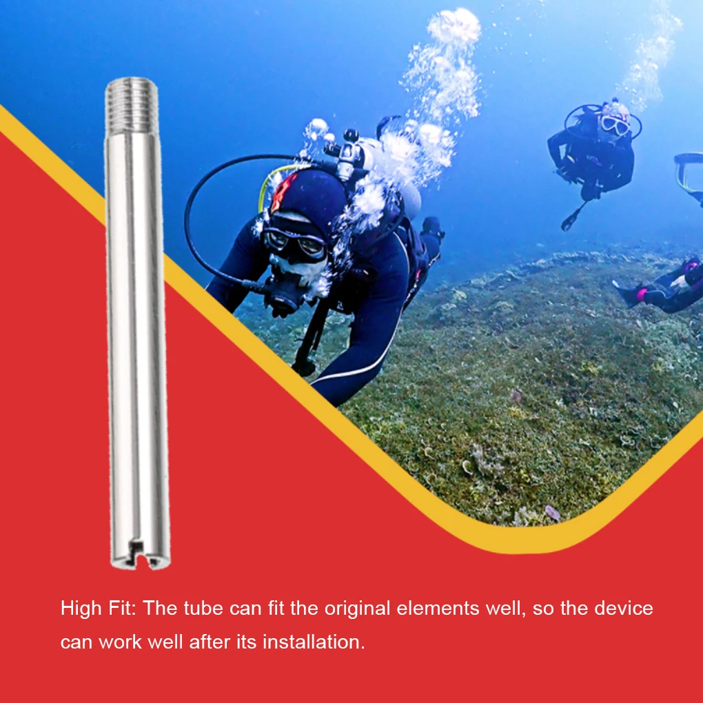 

Scuba Valve Dip Tube High Fit Dive Accessory Standard Valves Spindle Underwater Diving Equipment Wide Application