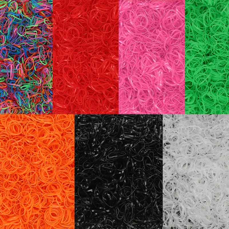 

Эластичные резинки из ТПУ, красочная эластичная повязка на голову, Детские резинки для хвоста для девочек, резинки для волос, аксессуары для...