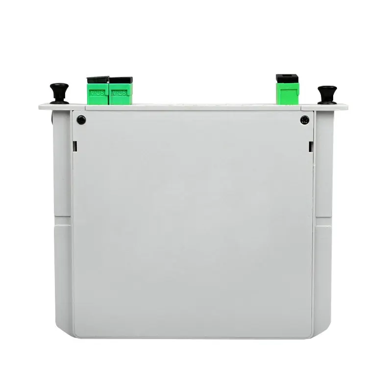 SC APC PLC 1X2 splitter Fiber Optical Box FTTH PLC Splitter box with 1X2 Planar waveguide type Optical splitter