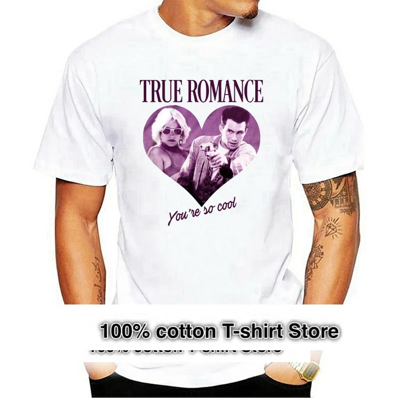 

True Romance 90's Homage Tee You're So Cool T-Shirt TEE Shirt Personality Custom