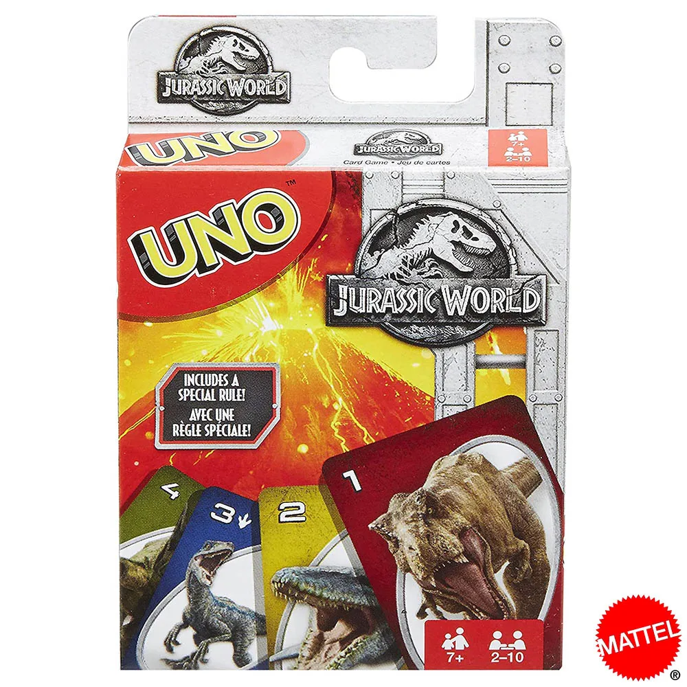 

Disney Dinosaur UNO Card Puzzle Game Family Funny Entertainment Board Game Poker Kids Toys Playing Cards Christmas Gift