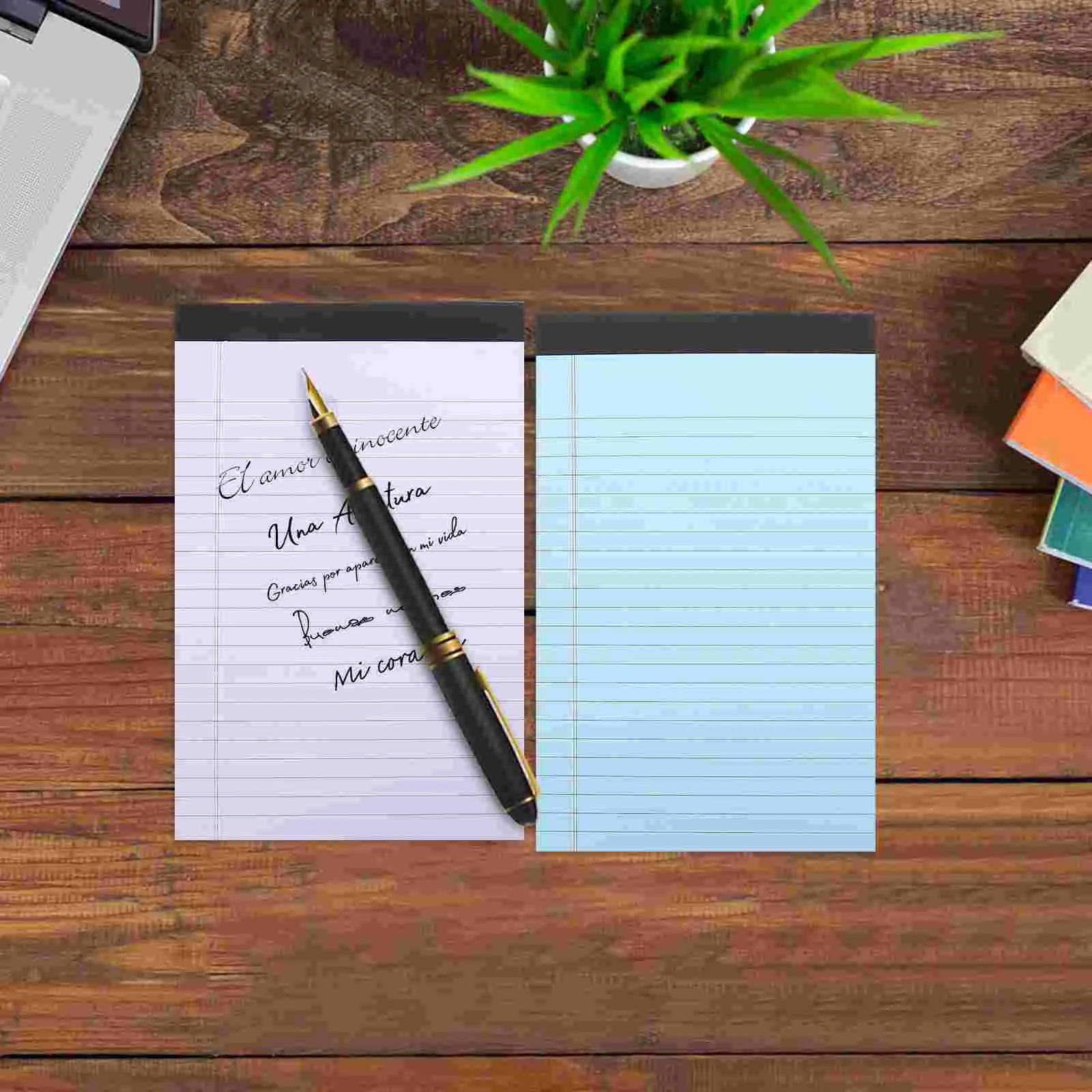 4 шт. юридические блокноты цветные для письма бумажный блокнот с подкладкой