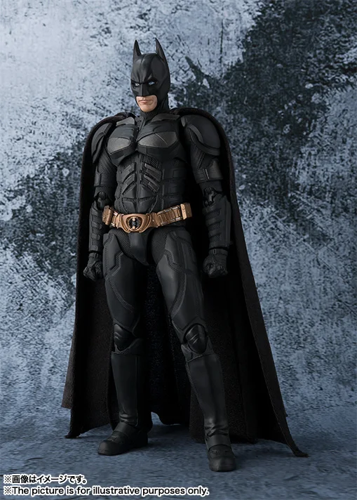 Фото В наличии Originate BANDAI SHF The Dark Knight Batman Подвижная модель игрушки S.H.FIGUARTS Брюс Уэйн Темный рыцарь Rises №2