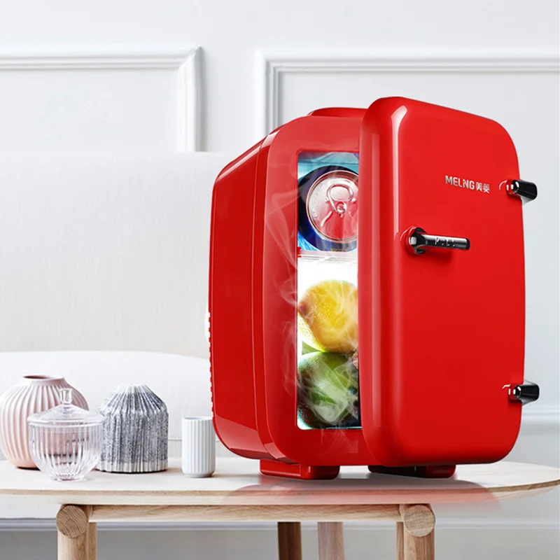 

Car Refrigerator 4L Household Cosmetics Mini Refrigerator for Student Dormitory Small Freezer Incubator