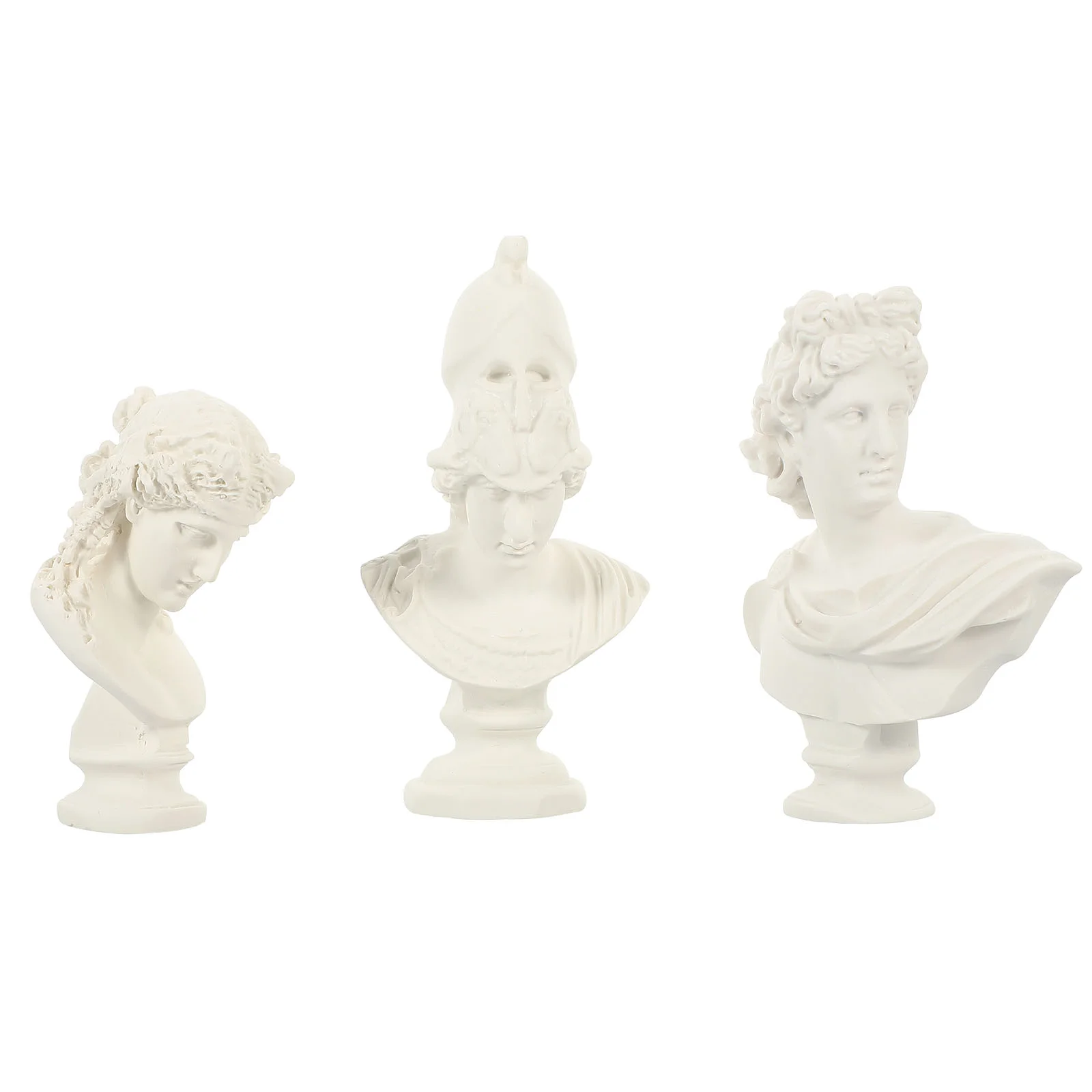 3 шт. книжная полка статуя Афины рабочие статуи украшения персонажей смола