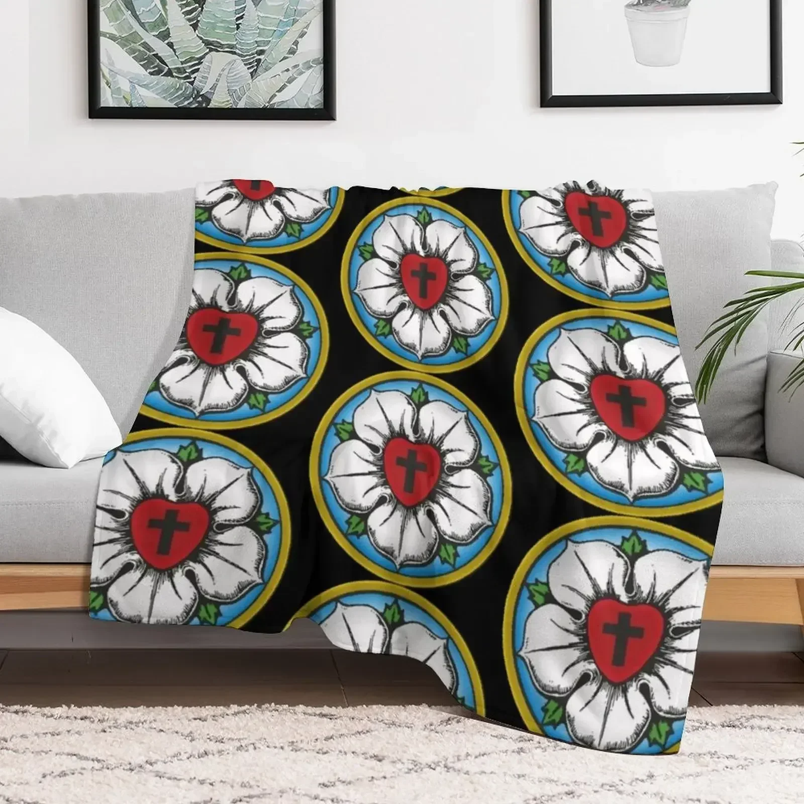 Одеяло Luther Rose плюшевые термоперсонализированные подарочные одеяла декоративные