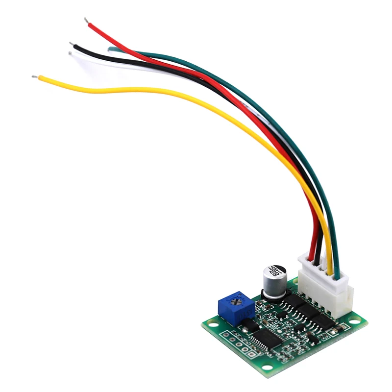 

Brand New Three Phase DC Brushless Non Inductive Motor Driver Board 0-5v 12V24V PLC