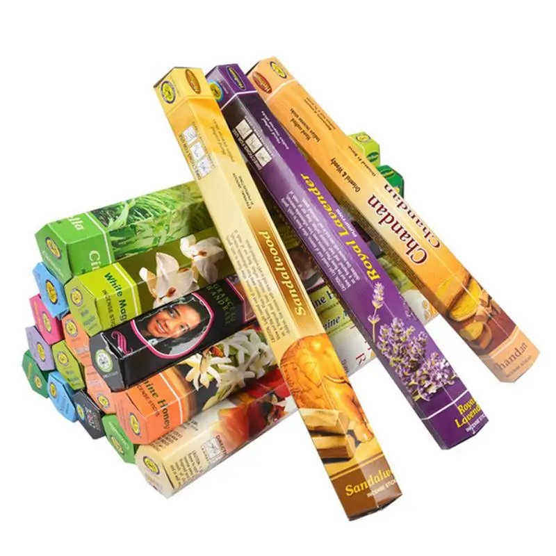 Aromatherapy Incense Sticks Indoor Scented Incense Sticks For Home Yoga Relaxing Meditation 20 Sticks Per Box
